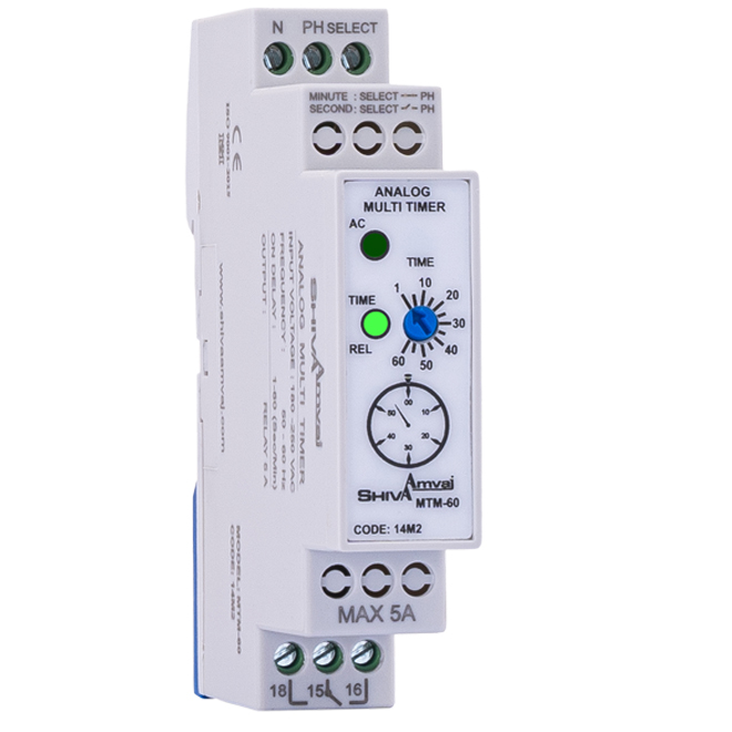 مولتی تایمر آنالوگ سری M شیوا امواج