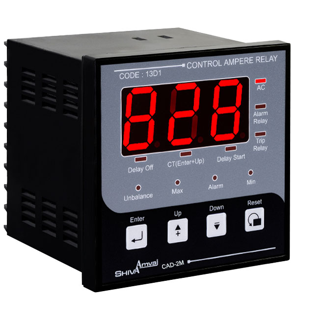 رله کنترل آمپر سه فاز شیوا امواج مدل CAD-1000A