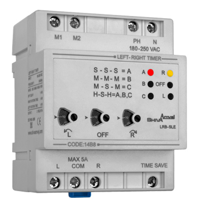 تایمر چپ گرد راست گرد شیوا امواج