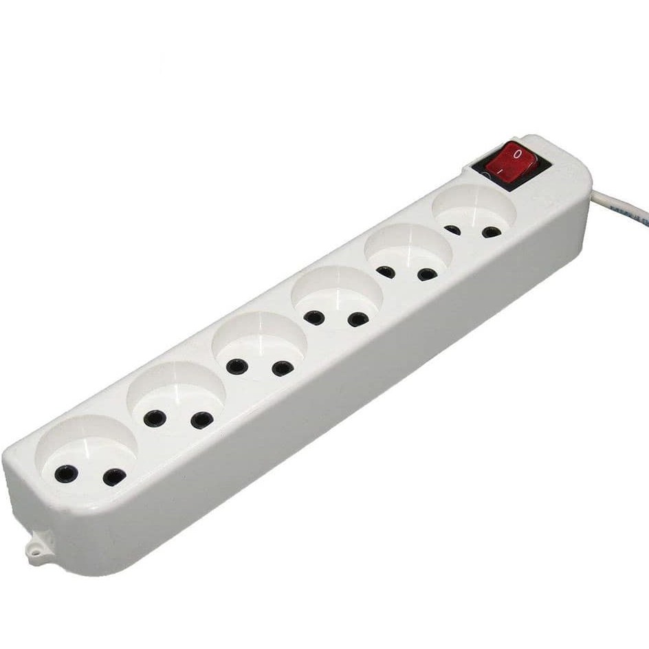 شش راهه استاندارد بدون ارت میکرومکس مدل 6L-2PS