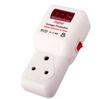 محافظ کولر گازی سه شاخه ارت دار دیجیتال بدون کابل میکرومکس مدل DVP-3PIN