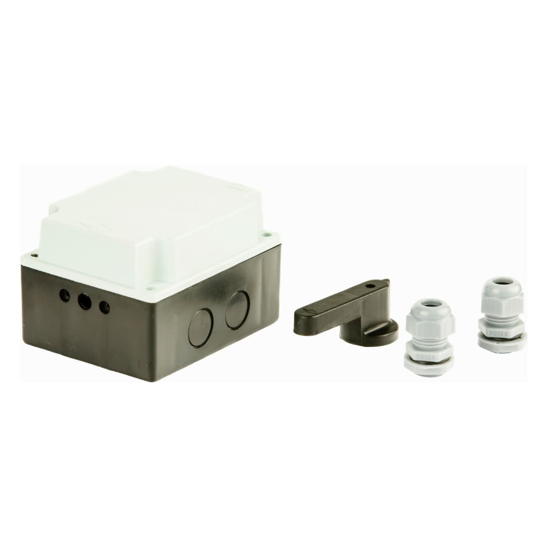 جعبه محافظ 40 آمپر پلاستیکی با دستگیره اهرمی کاوه