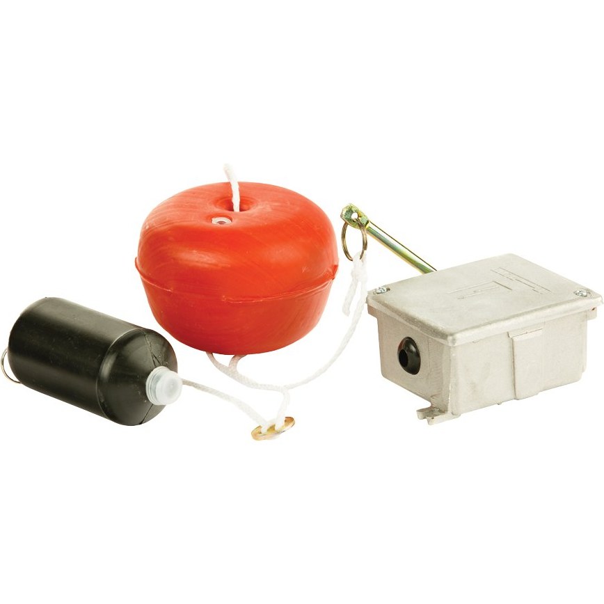 فلوتر سوییچ جعبه آلومنیومی با گوی شناور و وزنه پلاستیکی کاوه