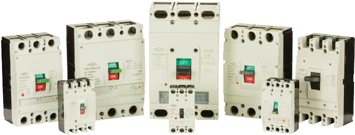 کلید اتوماتیک (کمپکت ) سه پل 16 تا 1250 آمپر غیر قابل تنظیم ( فیکس ) کاوه