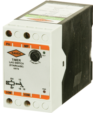 تایمر تاخیر در وصل 1/5 تا 30 ثانیه مدل KRT101 کاوه