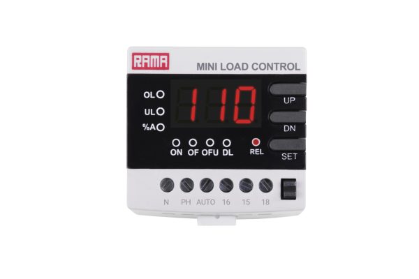 کنترل بار دیجیتال تکفاز طرح کمکی 0/5 تا 25 آمپر راما اسپادانا