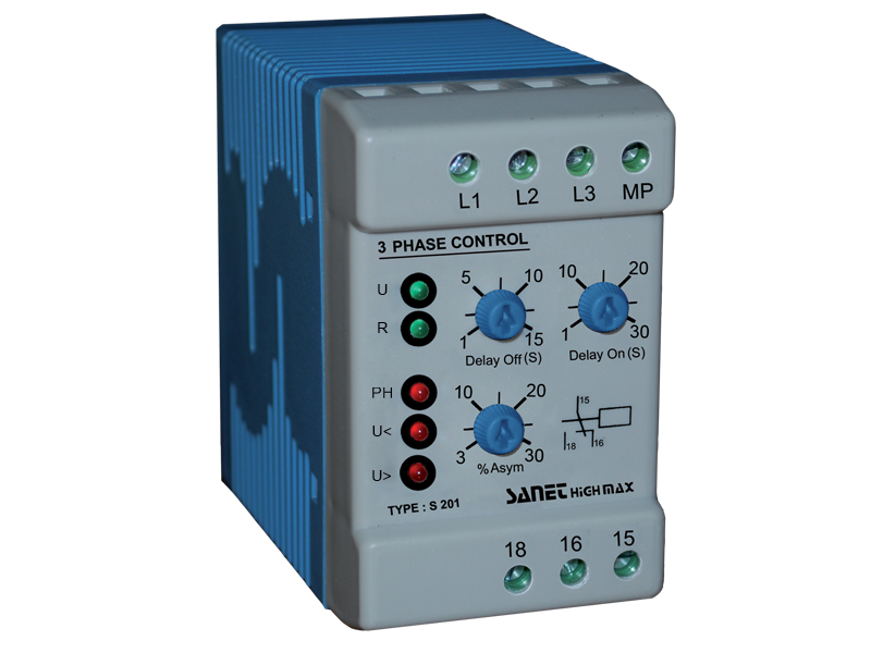 کنترل فاز ( سه پتانس جدید ) صانت الکترونیک مدل S-201 MAX