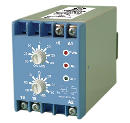 تایمر دو زمانه تکرار کننده ( ثانیه و دقیقه ) صانت الکترونیک مدل STF-S/M