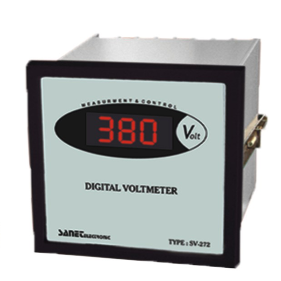 ولت متر دیجیتال 72 * 72 صانت الکترونیک مدل SV-272