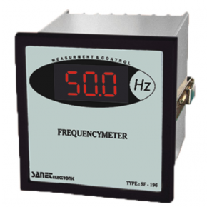 فرکانس متر دیجیتال 96 * 96 صانت الکترونیک مدل  SF-196