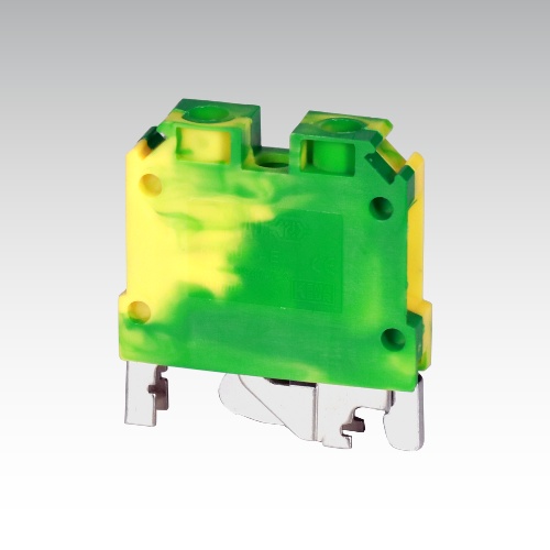 ترمینال پیچی ارت با پیچ اتصال به ریل رعد مدل RT/SU 2/5-E سایز 2/5