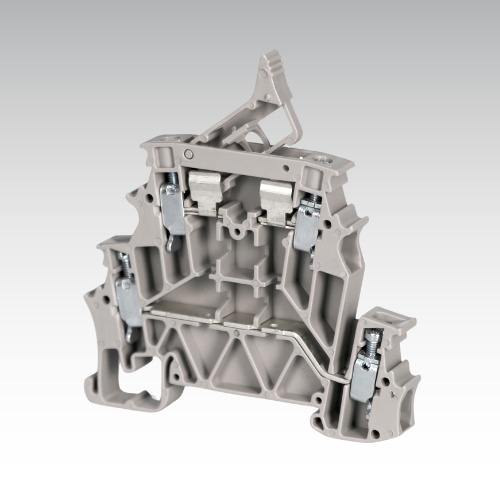 ترمینال ریلی سری پیچی فیوزی دو طبقه رعد سایز 4 مدل RT/SF4-2L