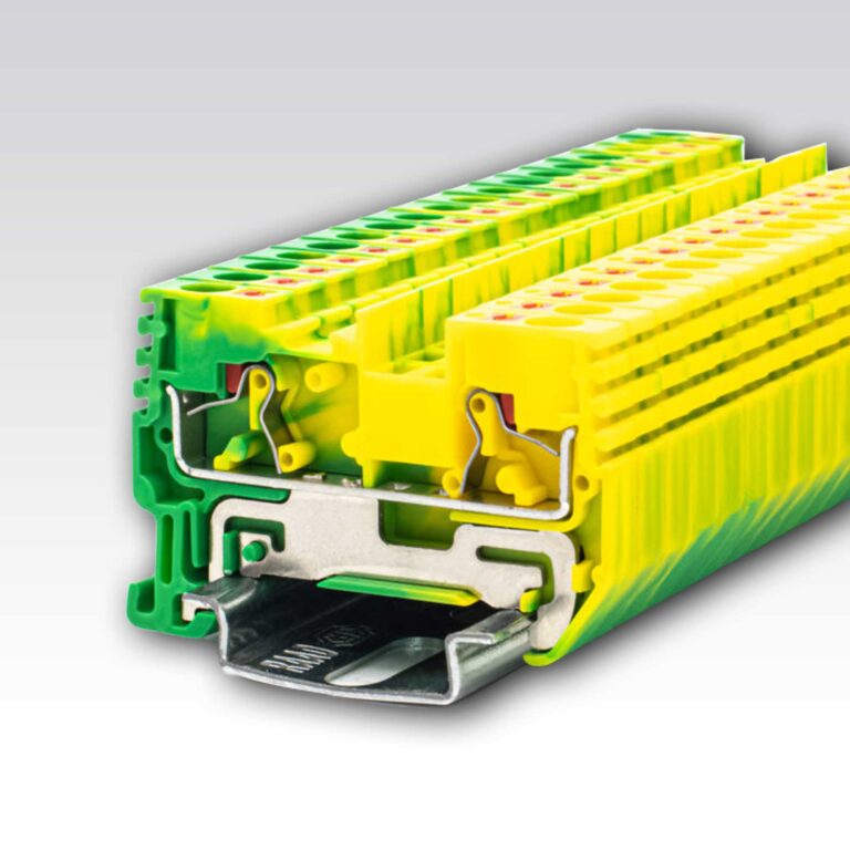 ترمینال ریلی سری فشاری ارت رعد سایز 4 مدل RPET 4