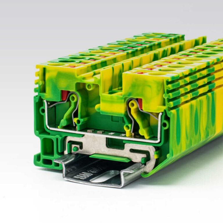 ترمینال ریلی سری فشاری ارت رعد سایز 16 مدل RPET 16