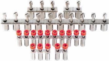 جامپر ترمینال پیچی سایز 6 - 2 خانه رعد مدل CC 2-6