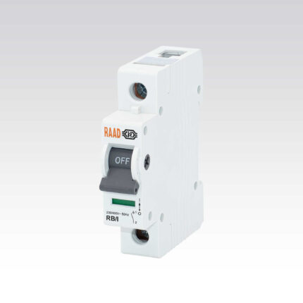 کلید ایزولاتور تک پل رعد مدل RB/I - 1P -25 A