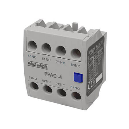 کنتاکت کمکی ( 2 باز + 2 بسته ) پارس فانال مدل PFAC-4