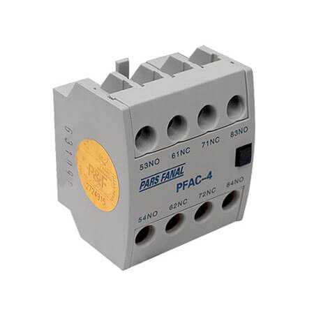 کنتاکت کمکی ( 2 باز + 2 بسته ) پارس فانال مدل SF 2 - 22 DSLN 4 - 22