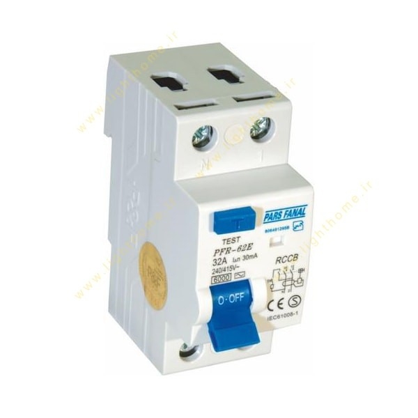 کلید محافظ جان 2 پل پارس فانال مدل PFR - 2P - 30MA & 300MA
