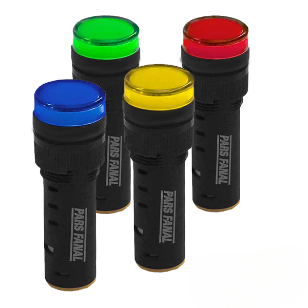 چراغ سیگنال 16mm/220VAC پارس فانال PFS-56