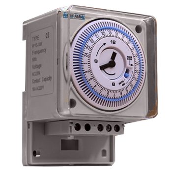 تایمر تابلویی ذخیره دار 15 دقیقه ای پارس فانال مدل PFTS-189